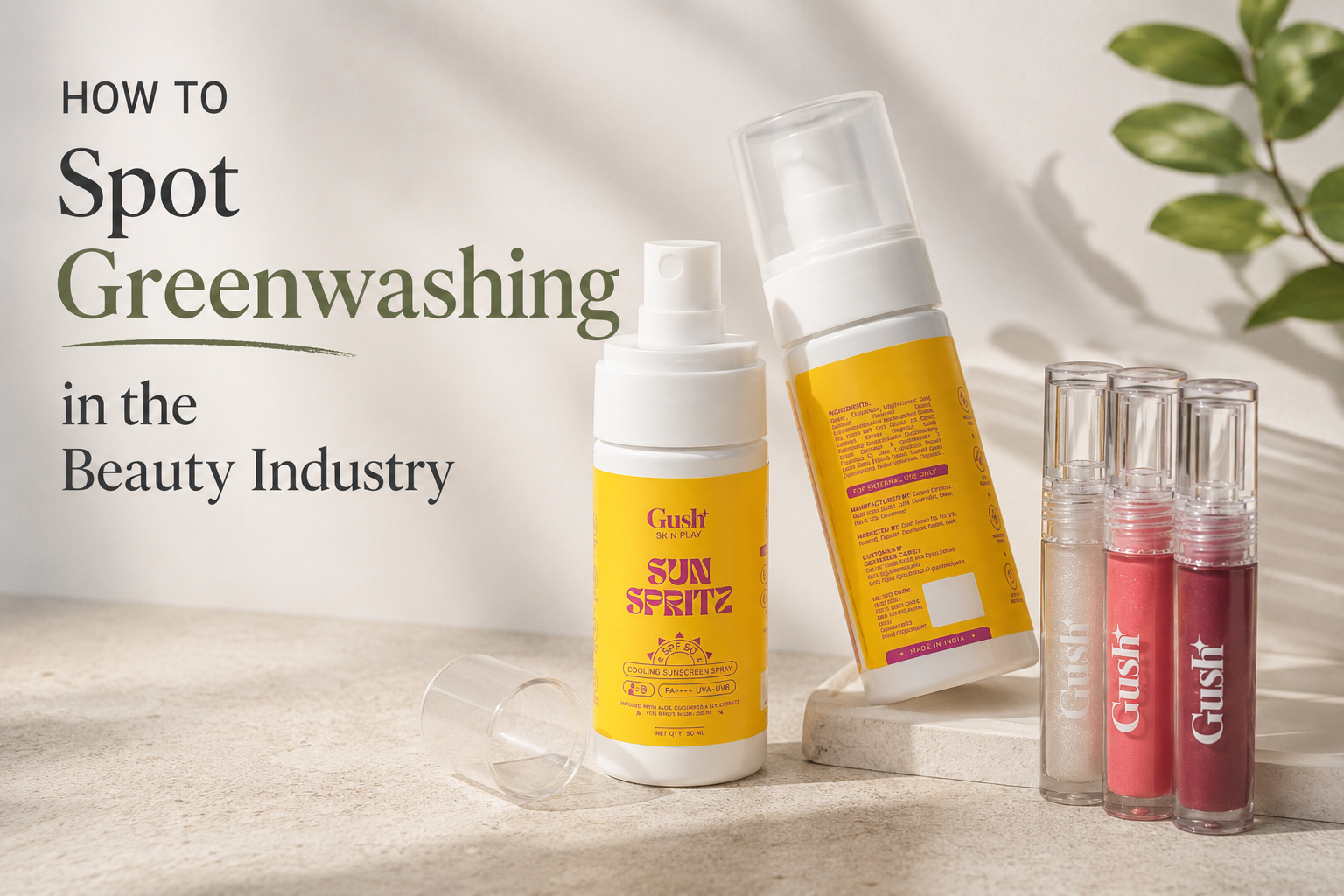 How to Spot Greenwashing in the Beauty Industry
