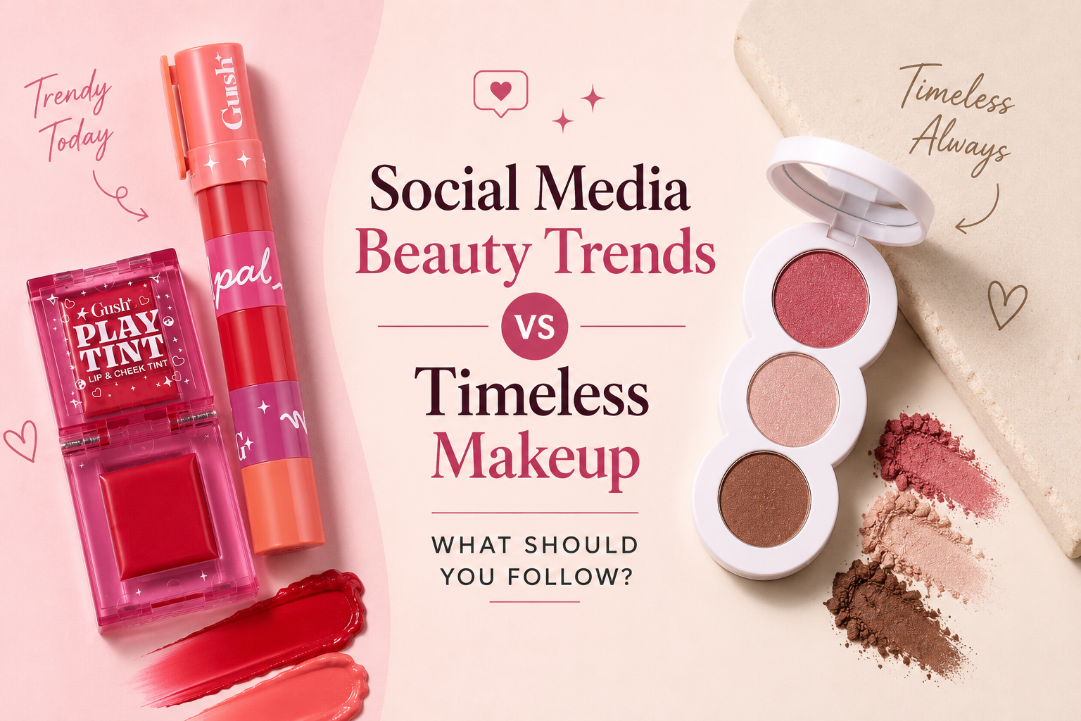 Social Media Beauty Trends vs Timeless Makeup: What Should You Follow?