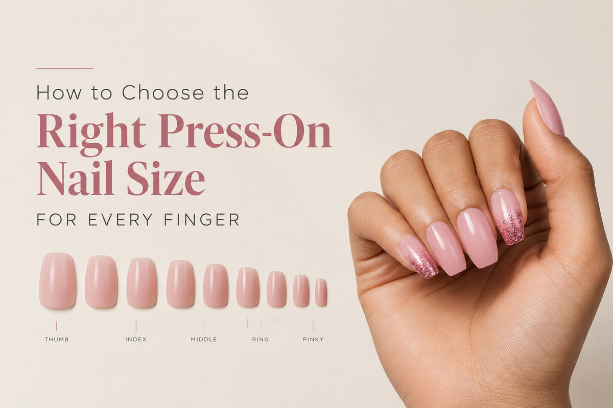 How to Choose the Right Press-On Nail Size for Every Finger