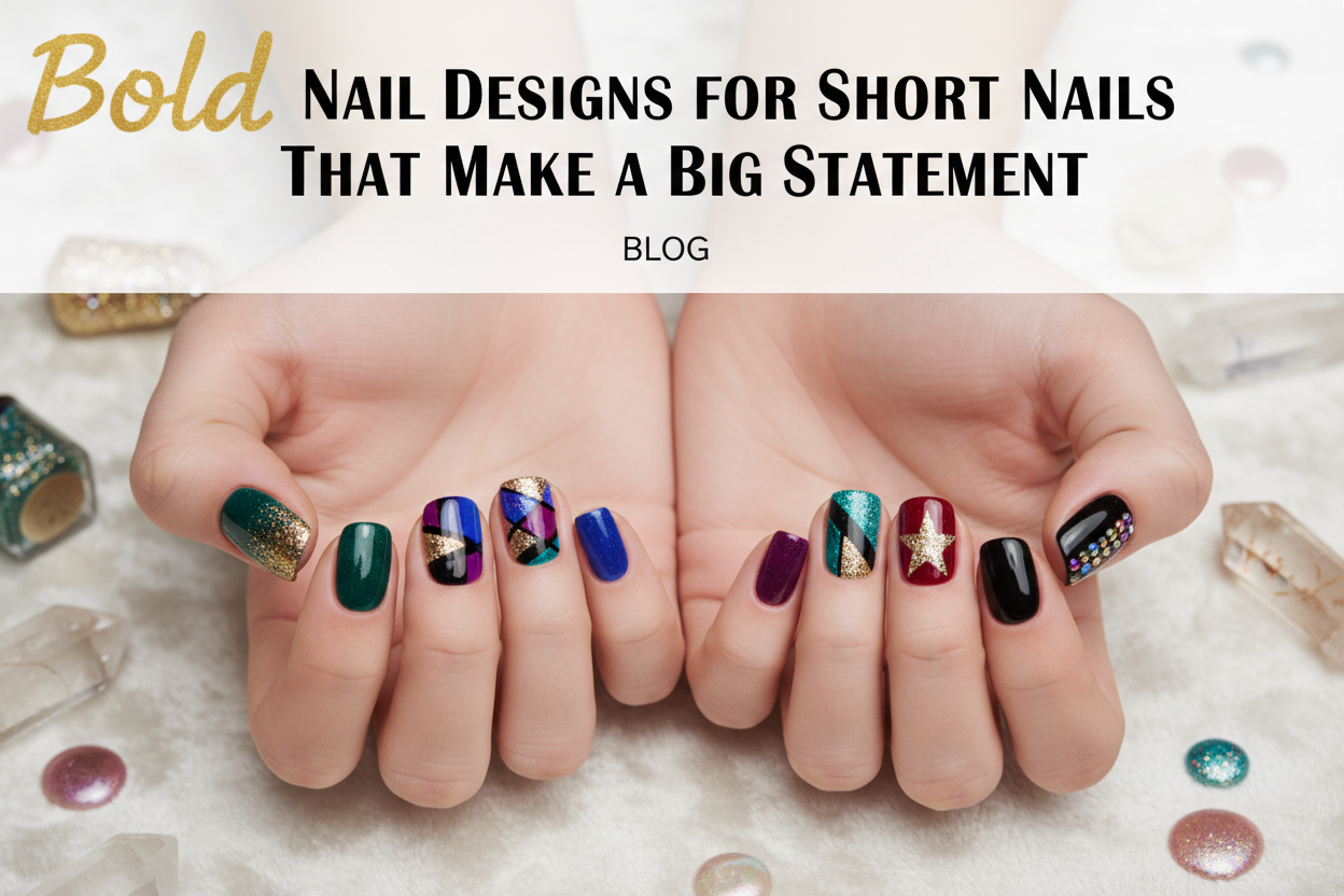 Bold Nail Designs for Short Nails That Make a Big Statement