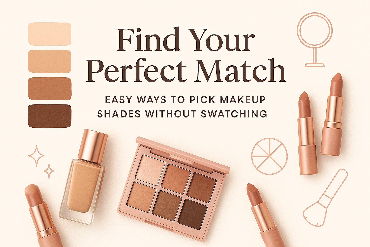 Find Your Perfect Match: Easy Ways to Pick Makeup Shades Without Swatching