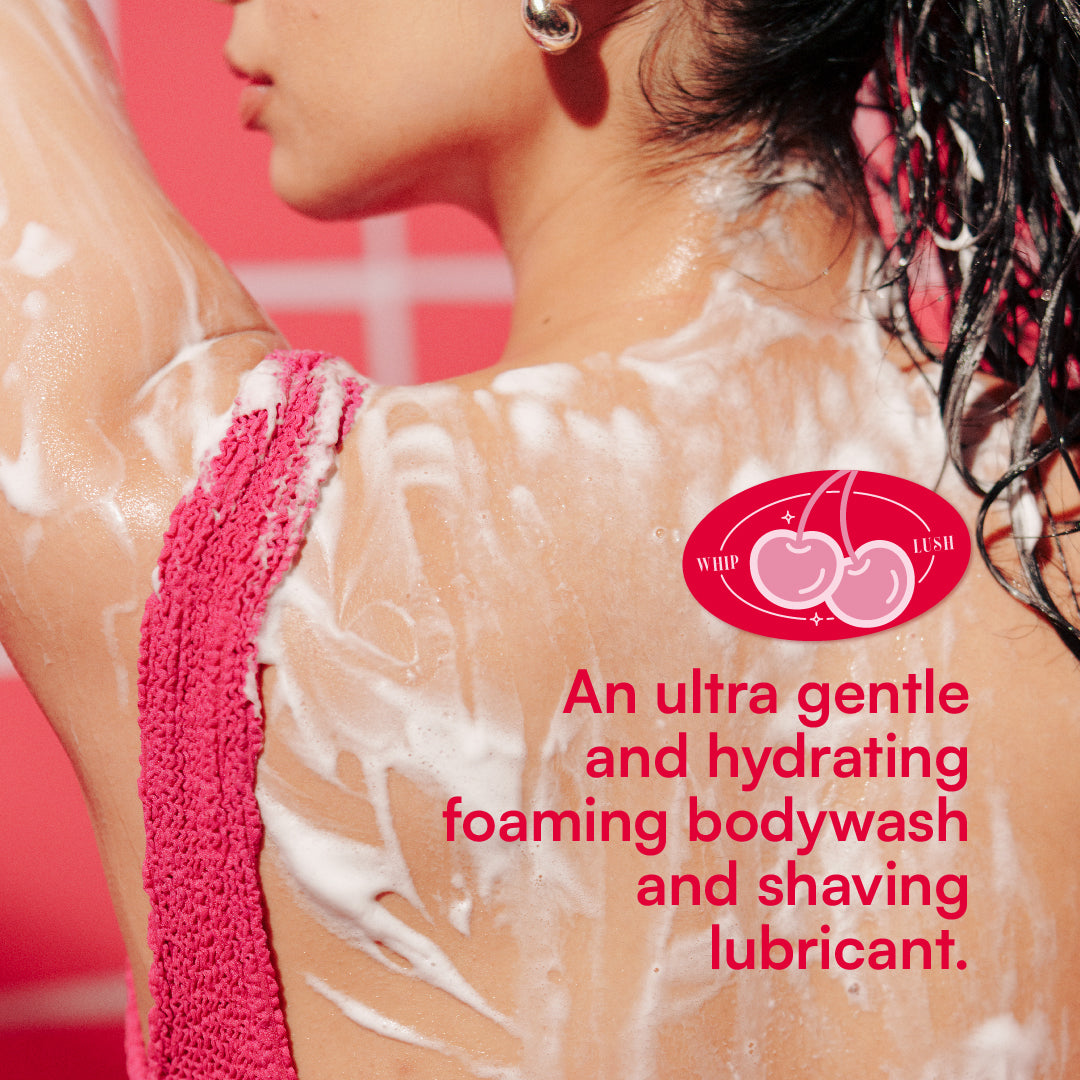 Whip Lush- Body Wash Mousse & Shaving Foam