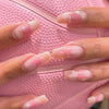 Cotton Candy - Long Square - Press on Nails