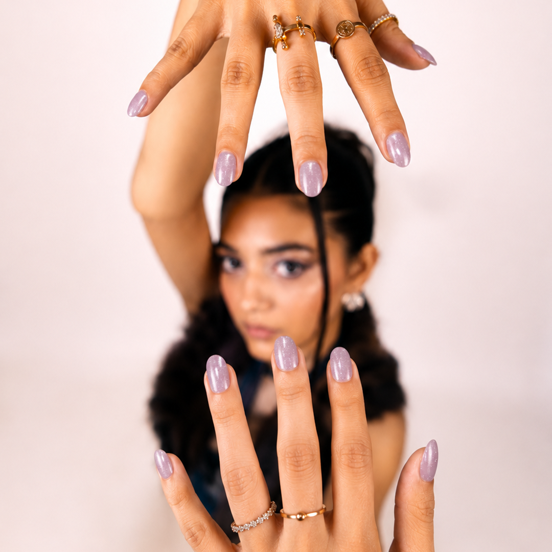 Lavender Dreams | Short Square, Press-On Nails