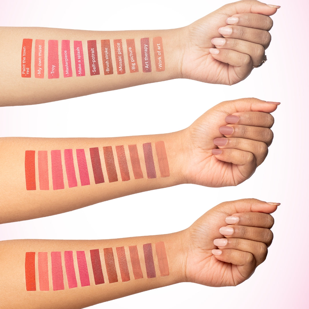 Play Paint Set of 5 - Liquid Lipstick