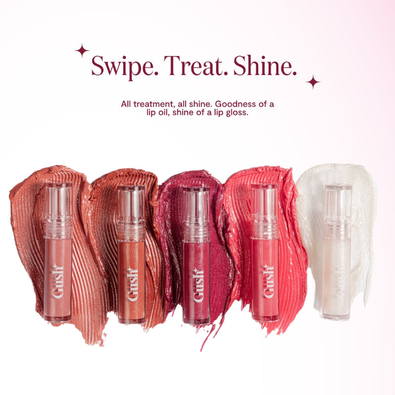 Glaze Lip Oil Gloss Trio