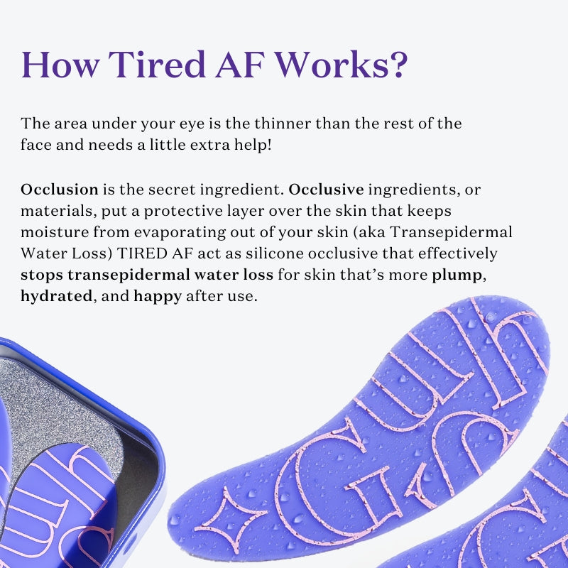 Tired AF - Reusable Eye Patches