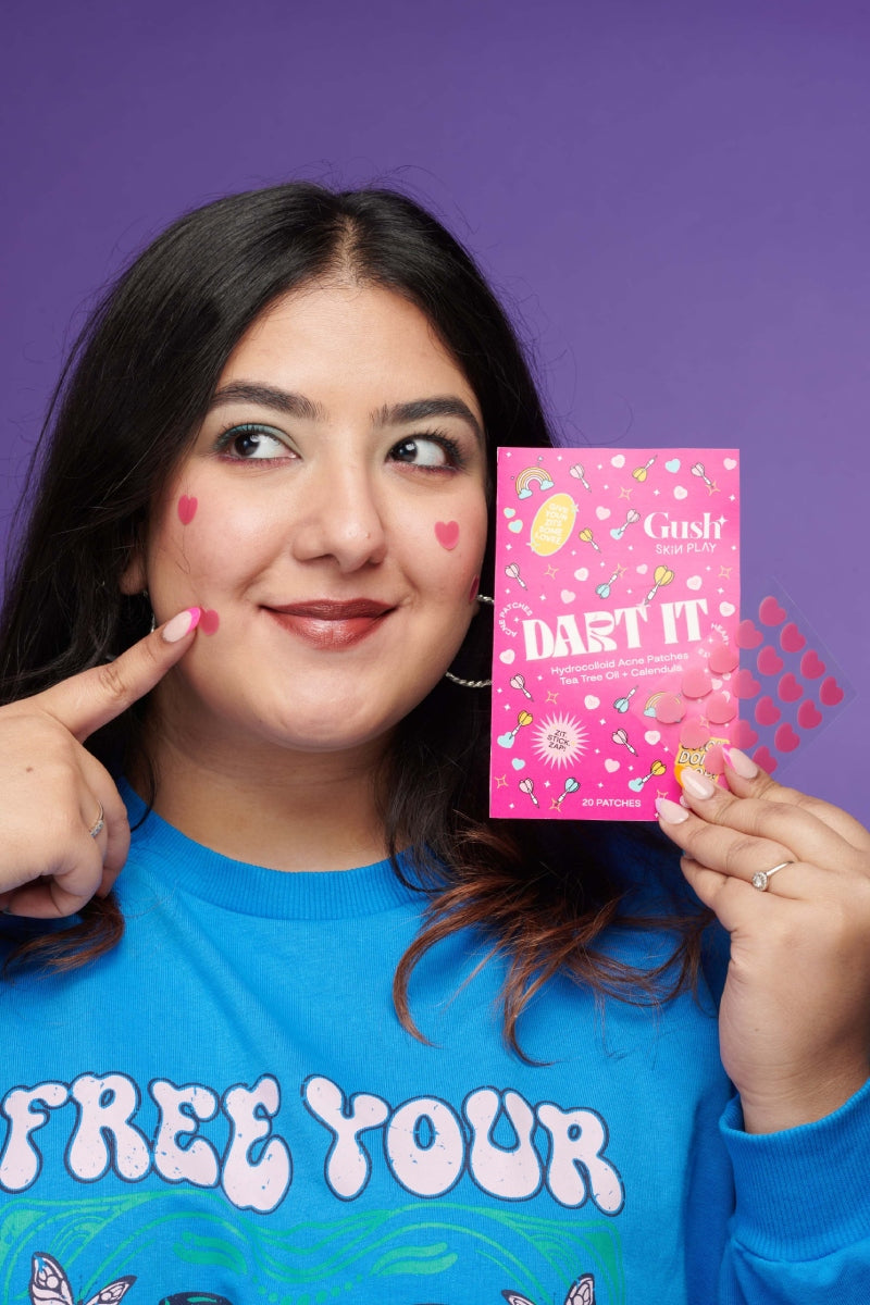 Dart It - Tea Tree & Hydrocolloid Acne Pimple Patches for Zits & Blemishes