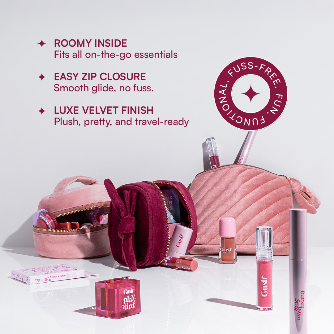 Pretty in Bows | Makeup Bag