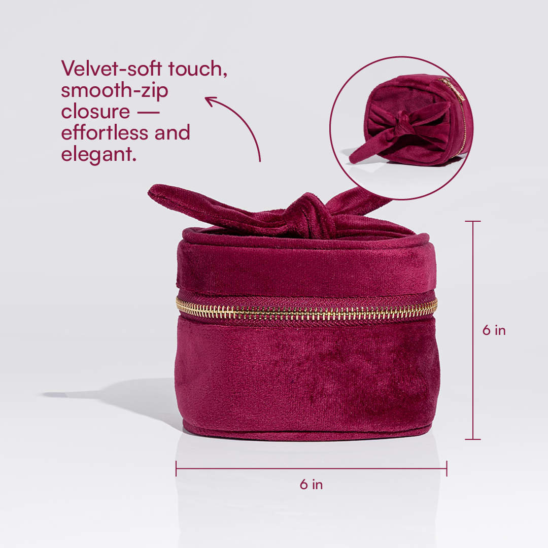 Pretty in Bows | Makeup Bag