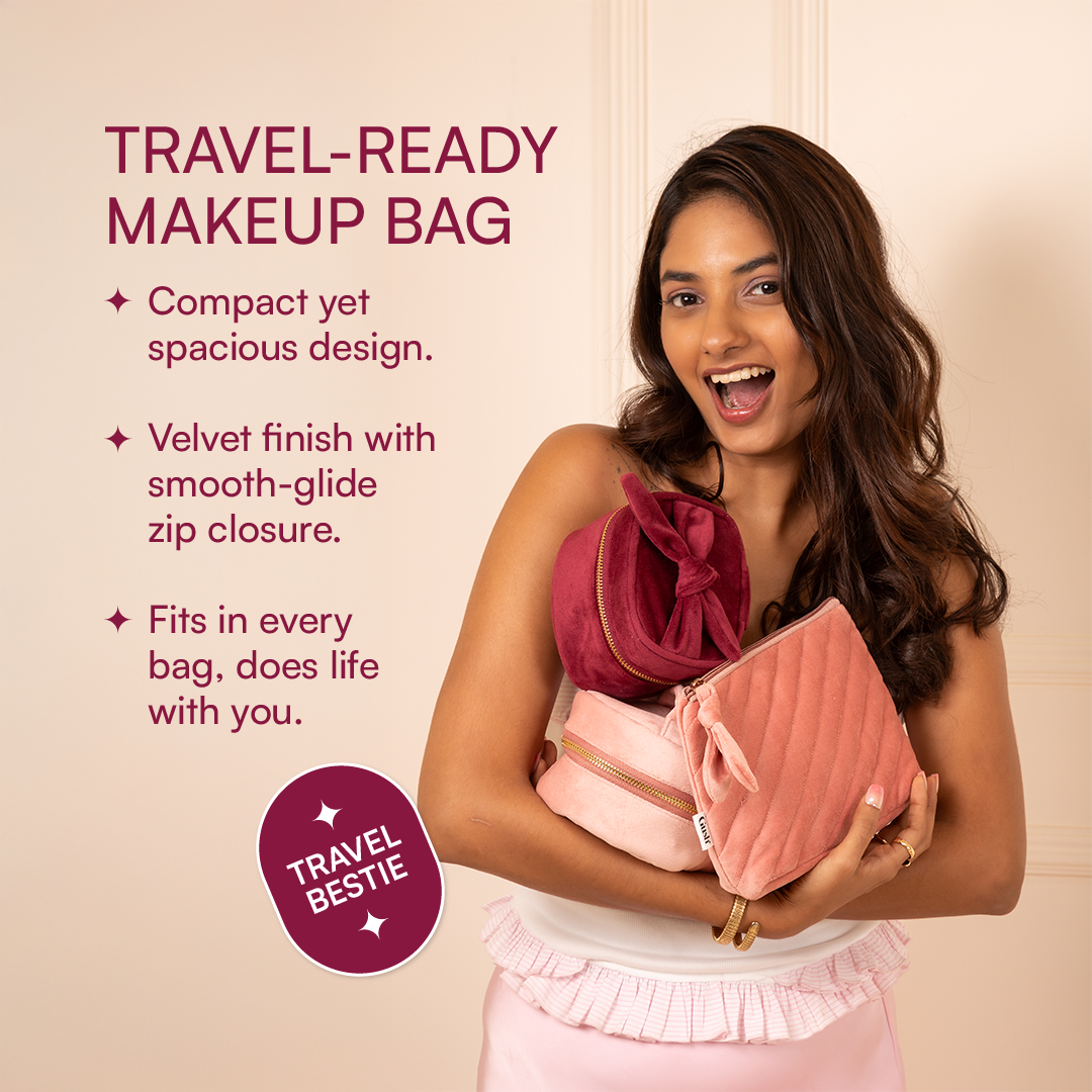 Pretty in Bows | Makeup Bag