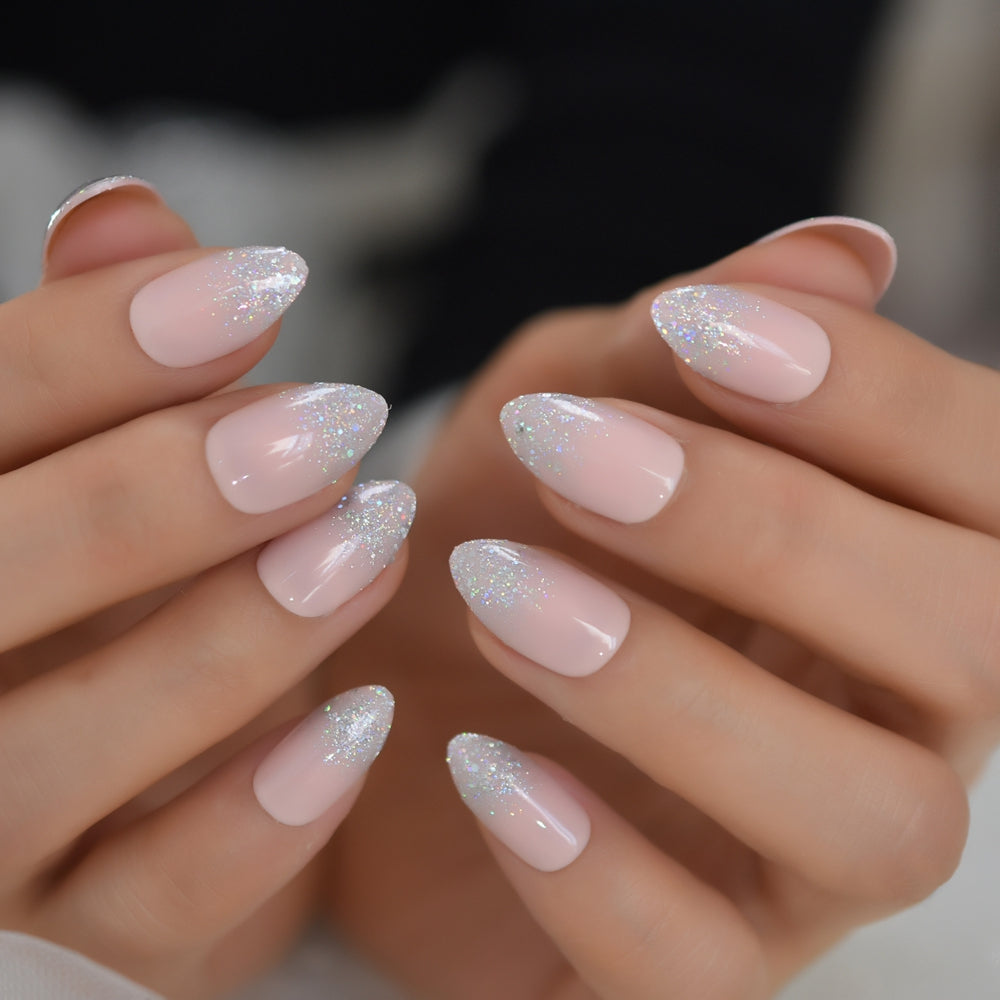 Aura - Short Round - Press on Nails