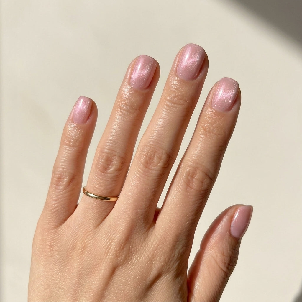 Ballerina Baby | Short Squoval, Press on Nails