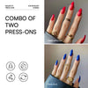 Press on nails combo of Two