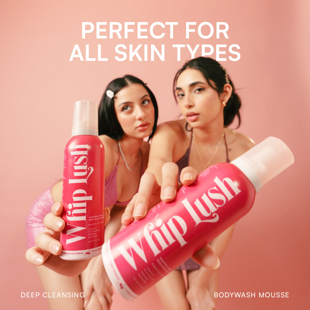 Whip Lush- Body Wash Mousse & Shaving Foam
