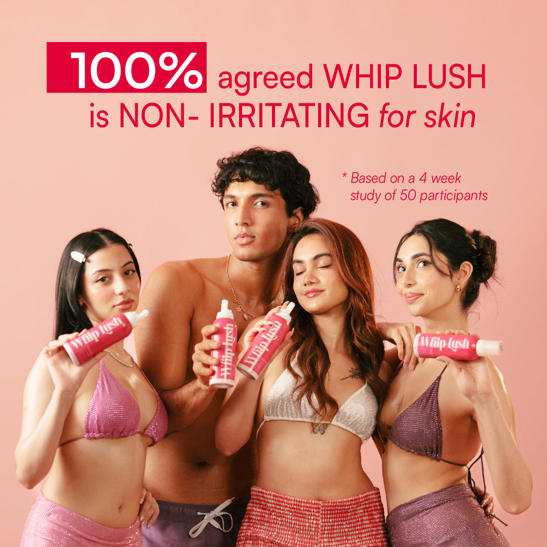 Whip Lush- Body Wash Mousse & Shaving Foam