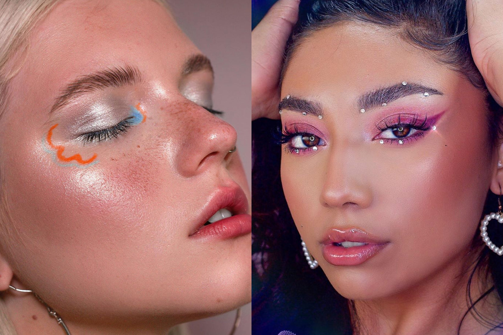 Euphoria Makeup Looks for When you go Back to College this Season!