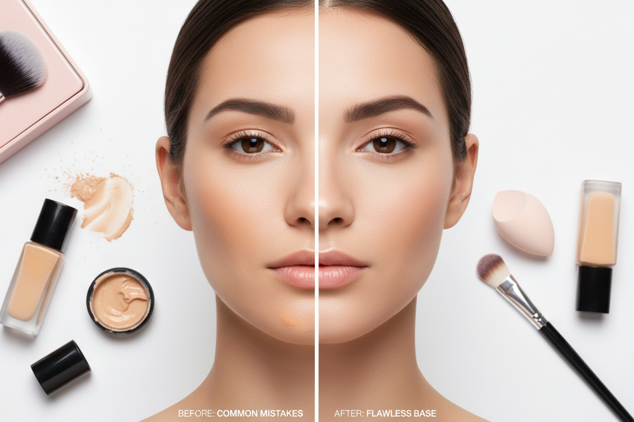 Makeup Mistakes That Can Ruin Your Base