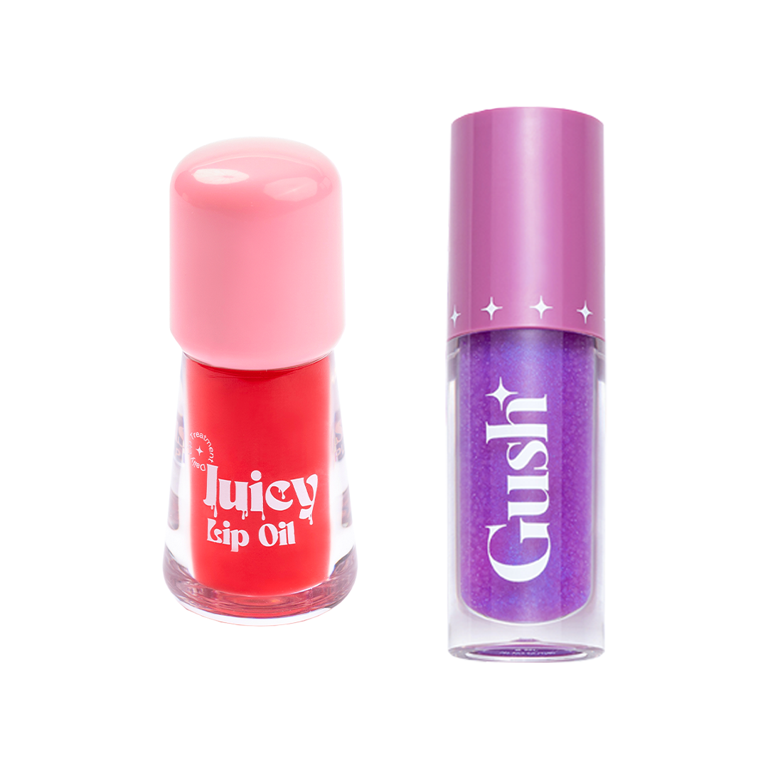 pH-inched lip and cheek tint + Juicy lip oil