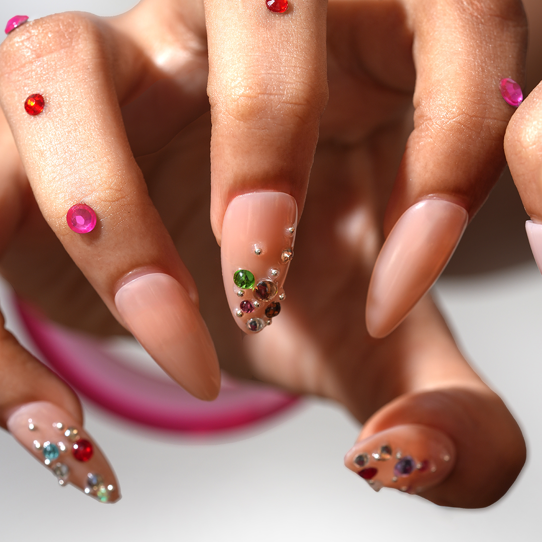 Call Me Rani | Long Almond, Press-On Nails