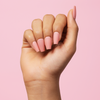 Pretty Pink, Matte with Nail Glue + Nail Glue Sticker | Long, Coffin Press-On Nails