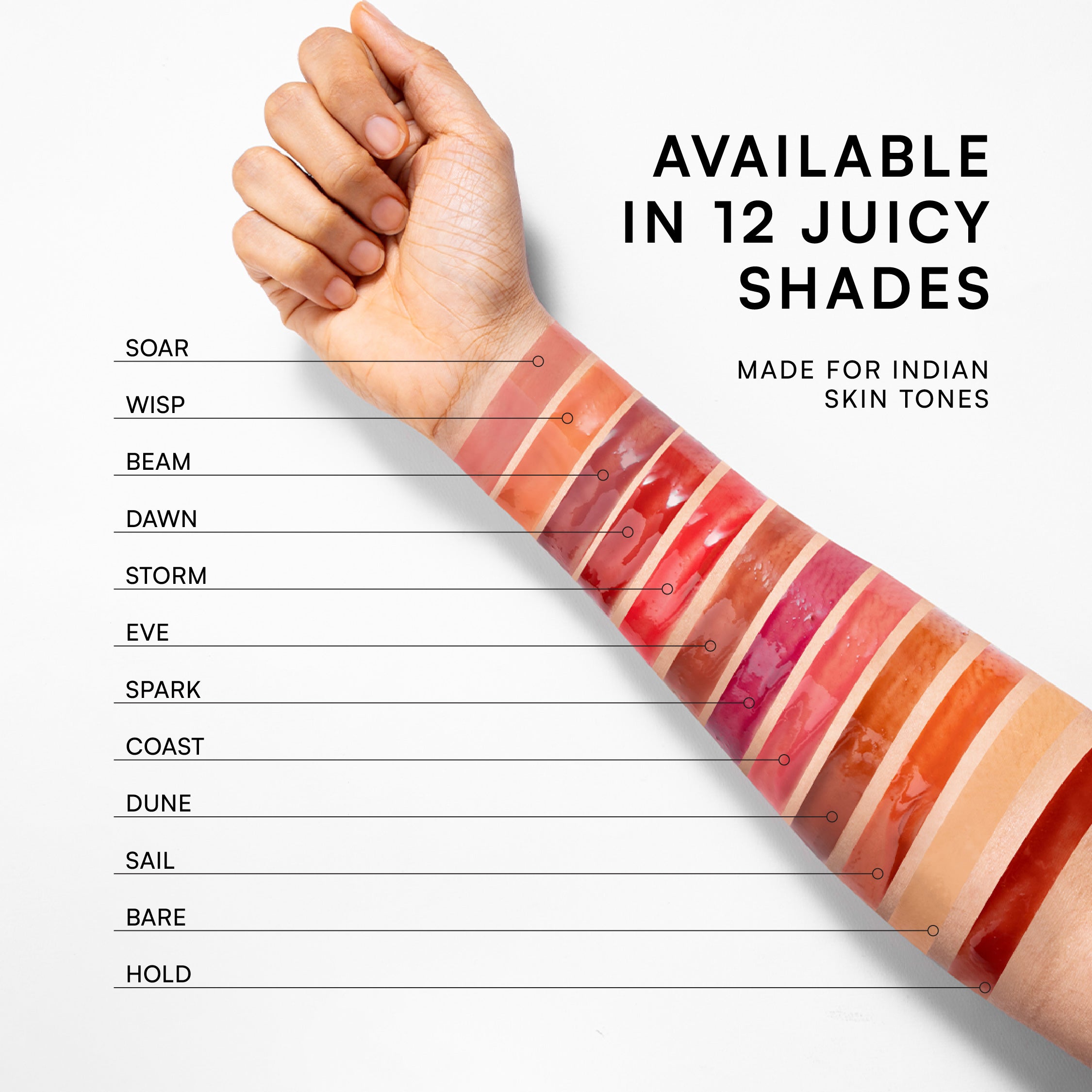 pH-inched lip and cheek tint + Juicy lip oil