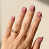 Blush Hour | Short Round, Press On Nails