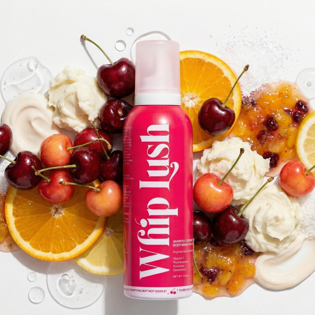Whip Lush- Body Wash Mousse & Shaving Foam